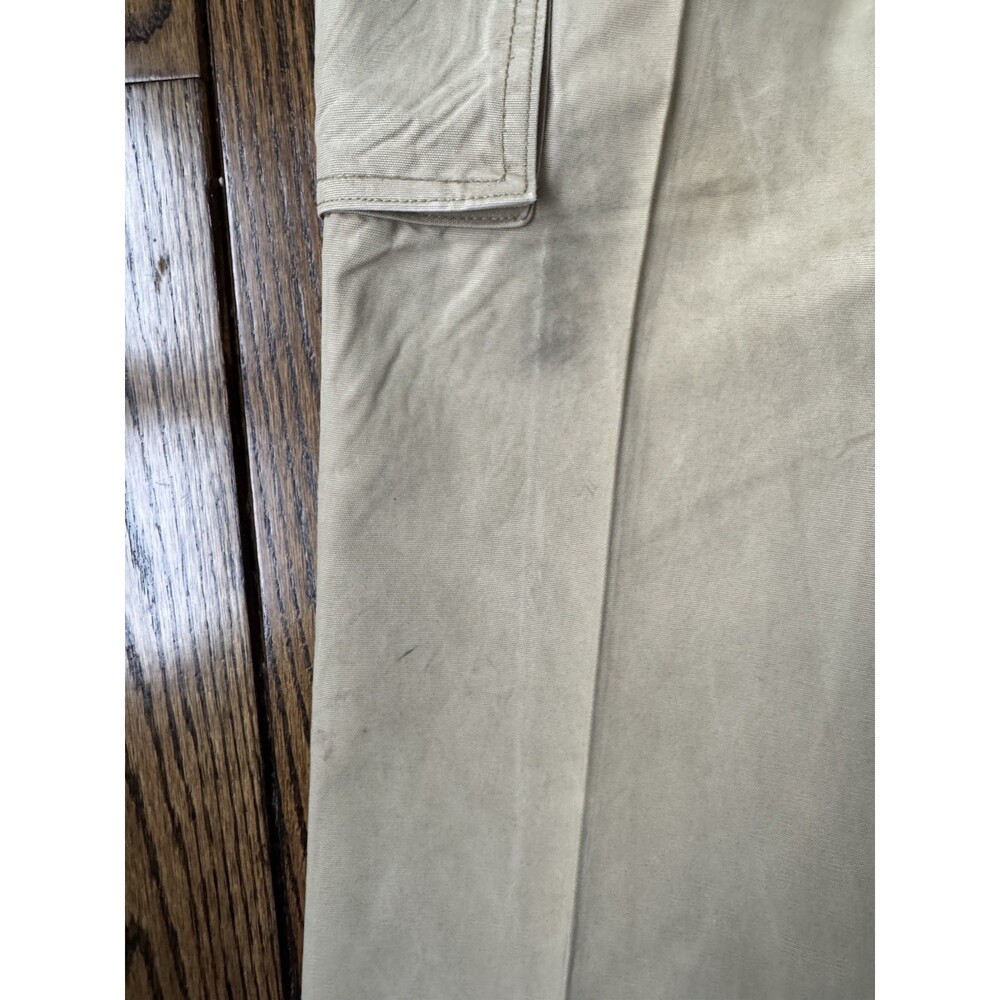 Carhartt Men’s Relaxed Fit Cargo Work Pants Size 42x32 Tan Cotton - Picture 3 of 10